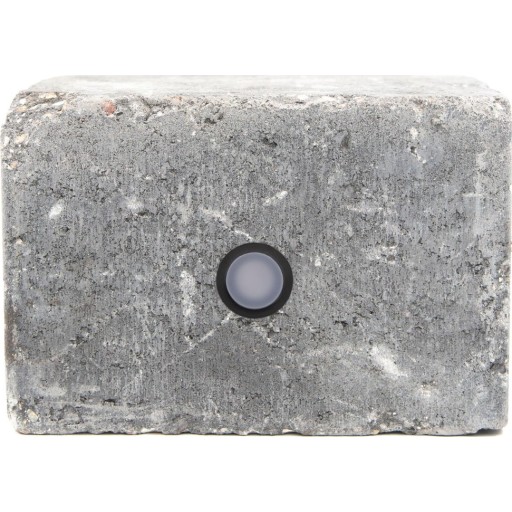 Light By Juhl holmegaard steinrandblokk med Cosmos black spotlights, 14x21x14 cm, antrasitt