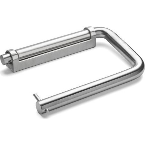 D Line toiletrulleholder, børstet rustfrit stål