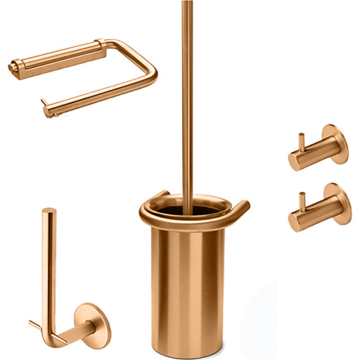 D Line tilbehørssæt, børstet kobber