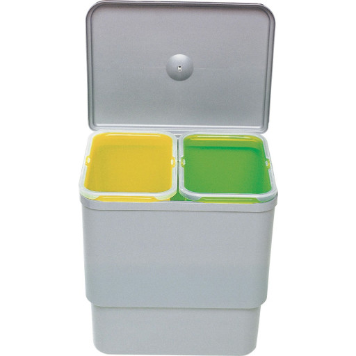 Intra Sesamo 2 skraldespande - 2x8 Liter billede