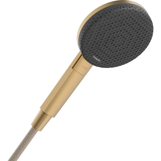 Hansgrohe Raindance Alive S håndbruser, vandsparende, børstet bronze