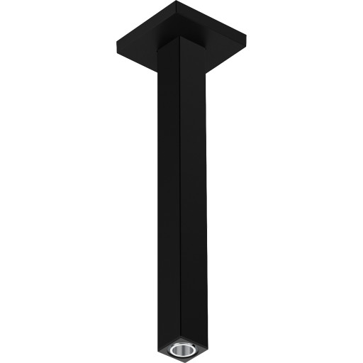 Hansgrohe brusearm, 30 cm, mat sort