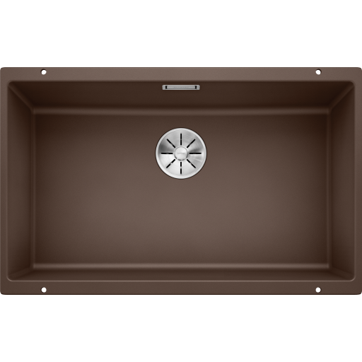 Blanco Subline 700-U UXI køkkenvask, 73x46 cm, brun billede