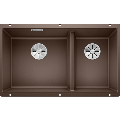 Blanco Subline 430/270-U UXI køkkenvask, 75,5x46 cm, brun