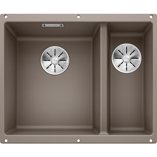 Blanco Subline 340/160-U køkkenvask, 55,5x46 cm, beige