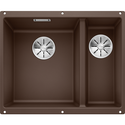 Blanco Subline 340/160-U diskbänk, 55,5x46 cm, brun