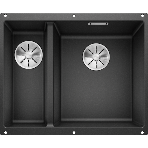 Blanco Subline 340/160-U køkkenvask, 55,5x46 cm, antracit