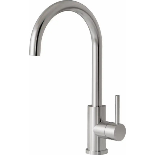 Lavabo Kubus 140 RS Round køkkenarmatur, stål