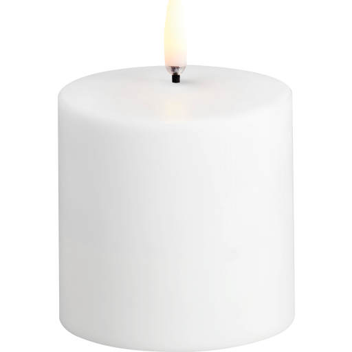 Uyuni LED bloklys, genopladelig, hvid billede