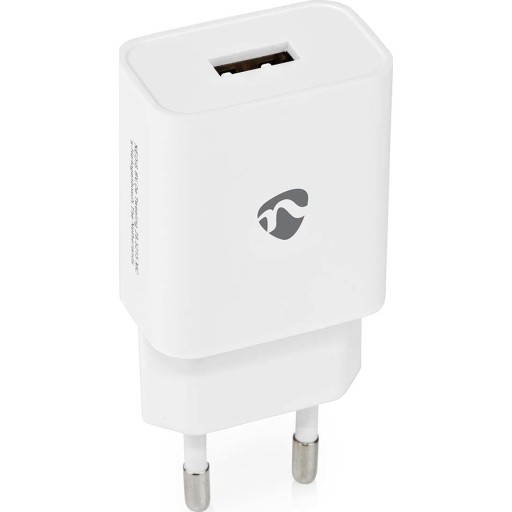 Nedis USB adapter, hvid