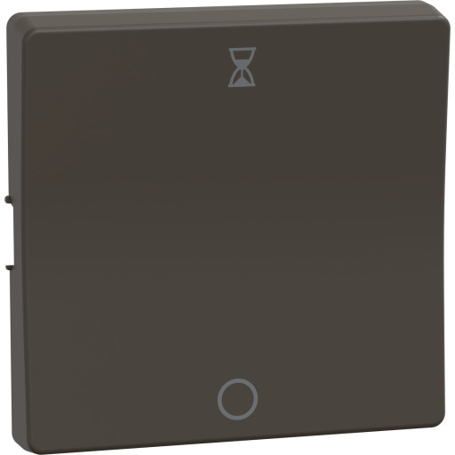 LK Fuga tangent til afbryder med timer, 10A, koksgrå