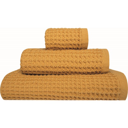 Sorema Favo gæstehåndklæde, 30x50 cm, orange