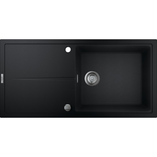 Grohe K400 køkkenvask, 100x50 cm, sort