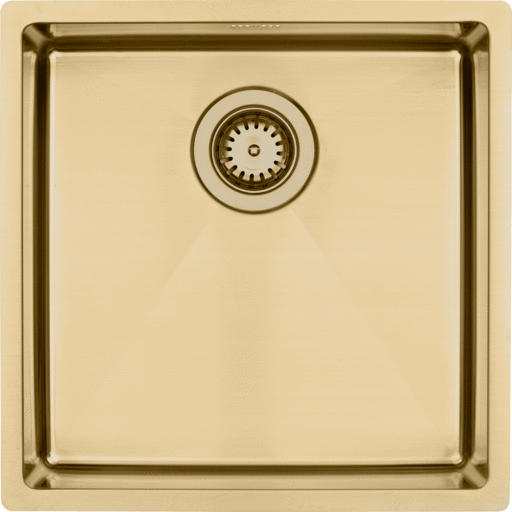 Lavabo Kubus 400 Soft diskb&auml;nk, 44x44 cm, m&auml;ssing