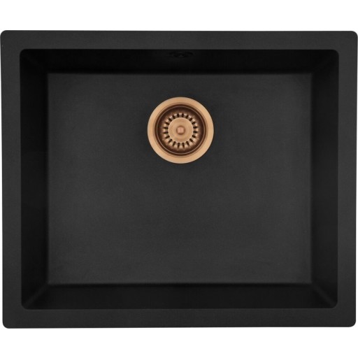 Lavabo Jupiter 600 diskb&auml;nk, 55,6x46,6 cm, svart