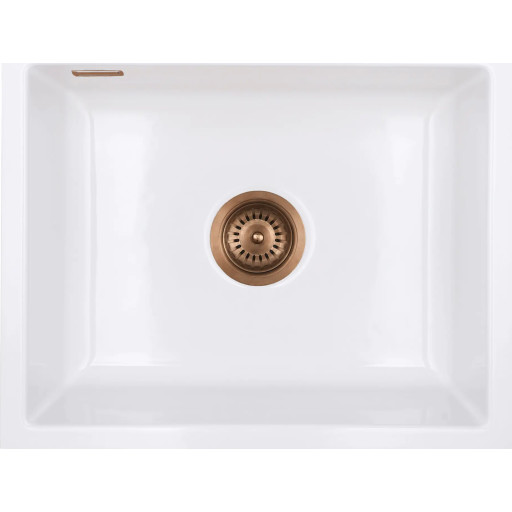 Mera 50 U køkkenvask, 78x55 cm, hvid