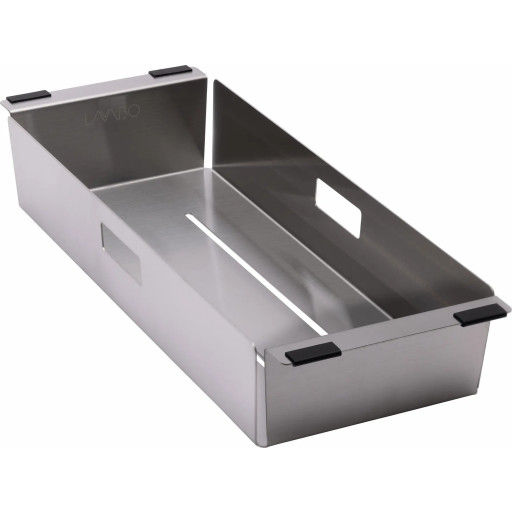 Lavabo skylleskål til Kubus køkkenvask, rustfrit stål