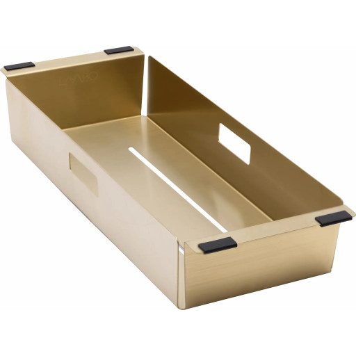 Lavabo skylleskål til Kubus køkkenvask, PVD kobber