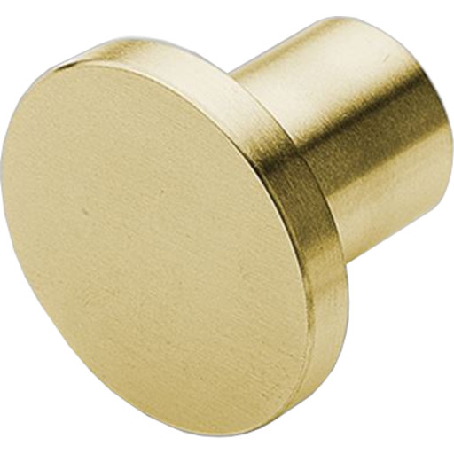 D Line håndklædekrog, børstet messing