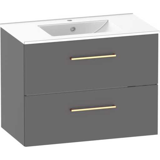 Kriss Skandi underskab 80x45 cm, antracit