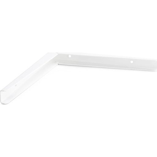 Hyldeknægt U-profil, 300x300 mm, hvid