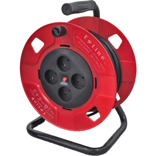 E-line kabeltromle, uden jord, 35 meter