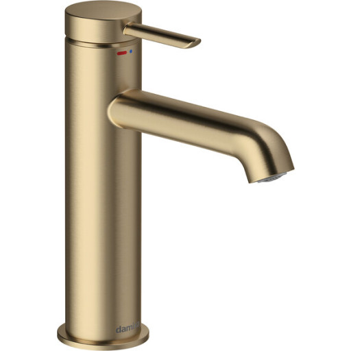 Damixa Iris håndvaskarmatur, børstet bronze