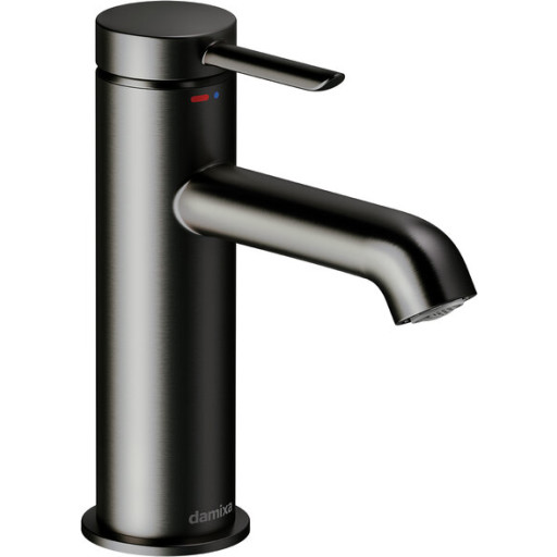 Damixa Iris etgrebsbatteri 100mm tud, børstet grafit grå