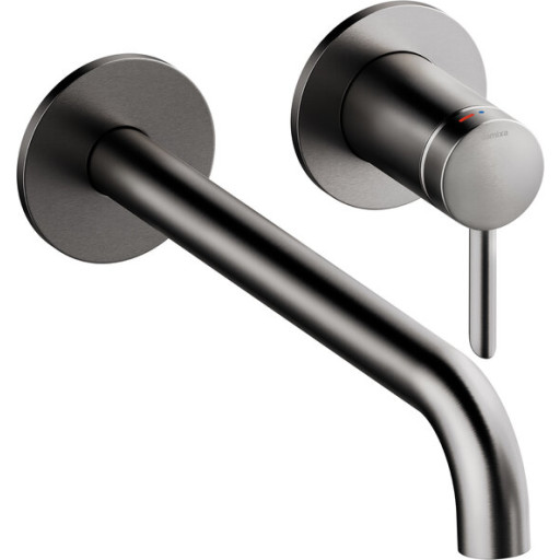 Damixa Iris håndvaskarmatur, børstet antracit