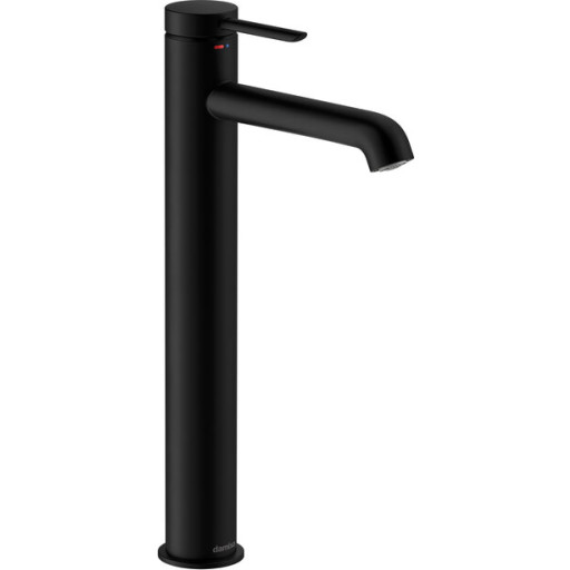Damixa Iris håndvaskarmatur, mat sort
