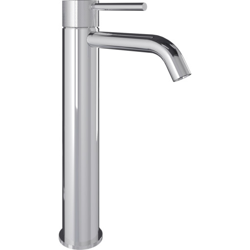 Svedbergs Skule håndvaskarmatur, riflet krom