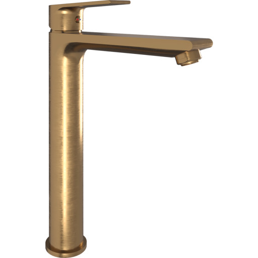 Svedbergs Halde håndvaskarmatur, børstet messing