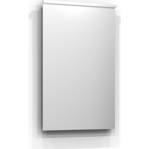 Svedbergs Tived spejl med lys, 50x82 cm, hvid billede
