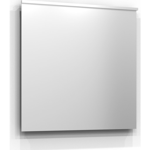 Svedbergs Tived spejl med LED, 80 x 82 cm, hvid billede