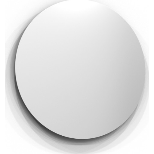 Svedbergs Valje spejl med lys, Ø60 cm