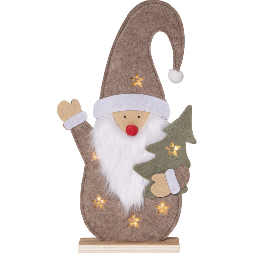 Star Trading Fabbe nisse med lys, 30 cm
