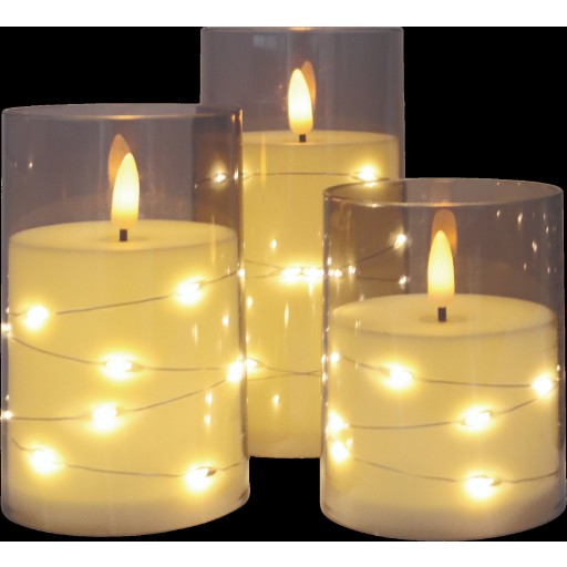 Veli Line LED bloklys, 3-pak