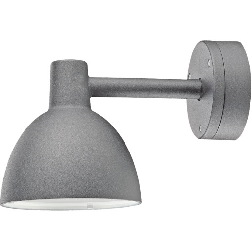 Louis Poulsen Toldbod 155 vägglampa utomhus, aluminium