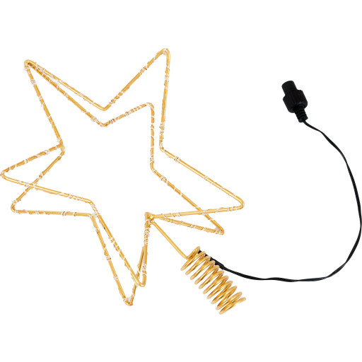 Nordic Winter toppstjerne med lys