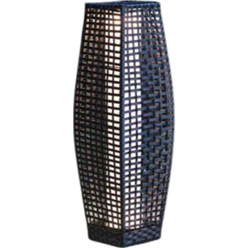 Veli Line Rattan solcelle lanterne, 69x22 cm