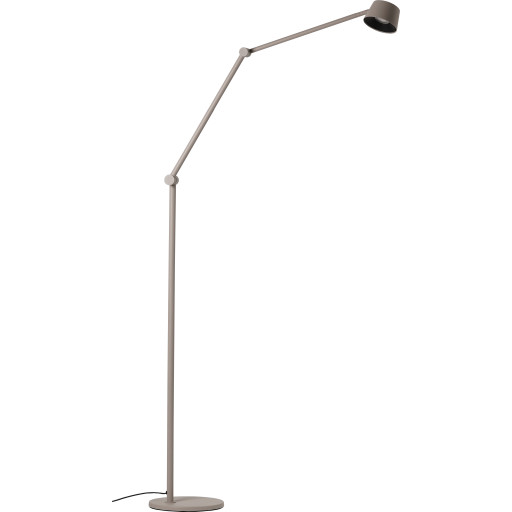 ANTIDARK - Direction F2 LED-gulvlampe, grå mat, højde 130 cm
