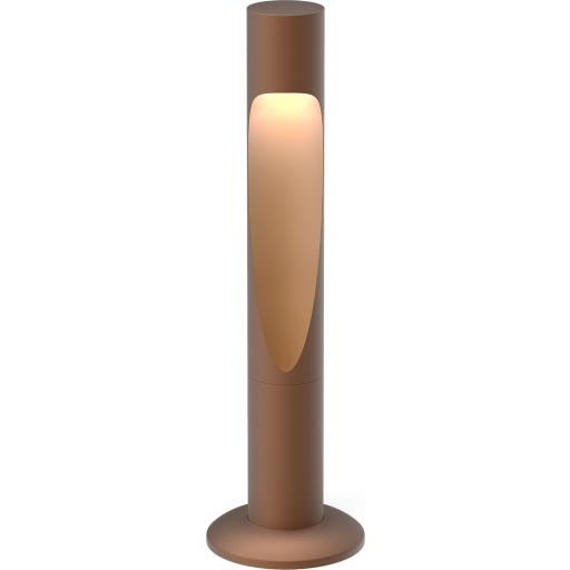 Louis Poulsen Flindt Garden havelampe, base, corten, lav