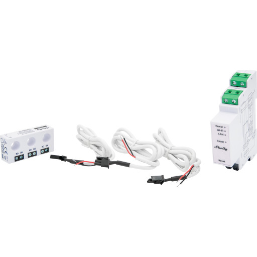 Schneider Electric Shelly Pro energimåler, wi-fi, 3-faset