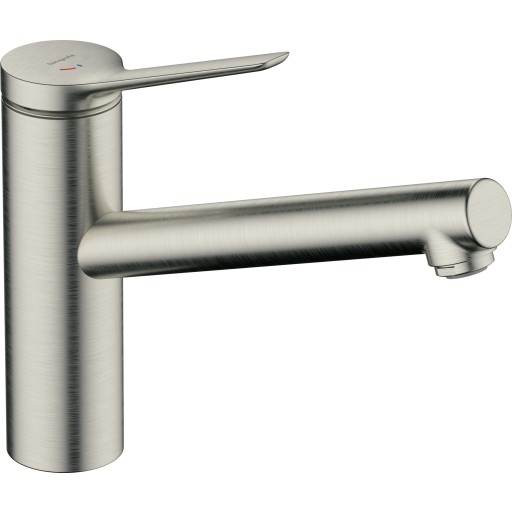 Hansgrohe Zesis M33 køkkenarmatur, koldstart, stål