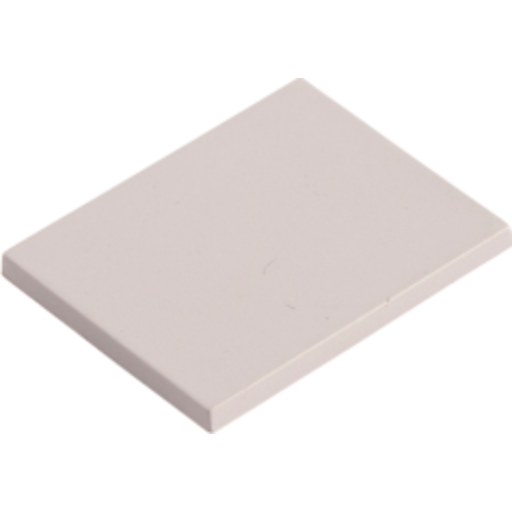 Ansell Lighting endestykke uden hul, 26x21,3 mm, aluminium