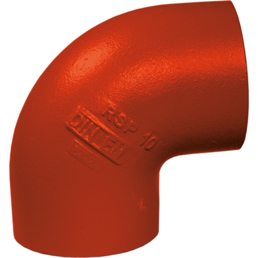 Preis SML afløbsbøjning, 88,5°, Ø58 mm, støbejern