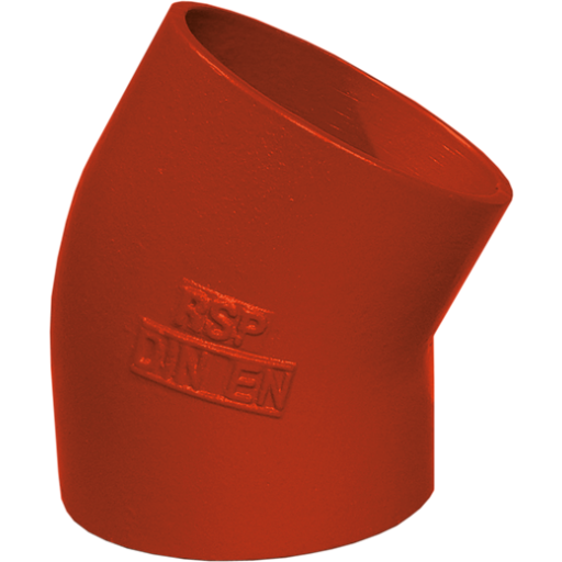 Preis SML afløbsbøjning, 30°, Ø50 mm, støbejern