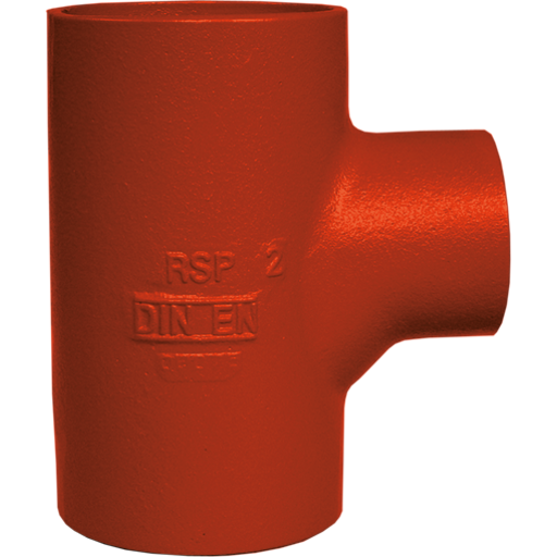 Preis SML grenrør, 88,5°, Ø110x110 mm, støbejern