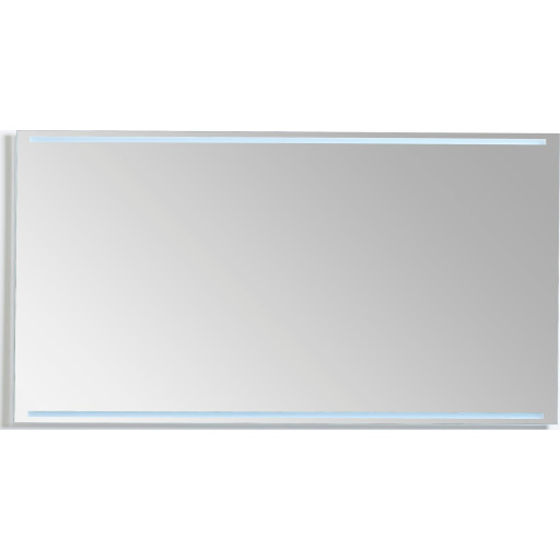 Loevschall Aarhus spejl med lys, 140x75 cm