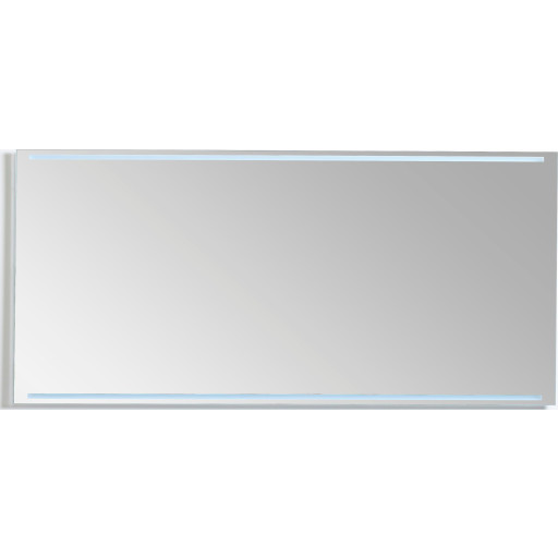 Loevschall Aarhus spejl med lys, 160x75 cm